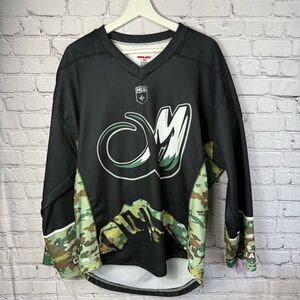 Colorado Mammoth Brett Draper Camo Box Lacrosse Jersey size 52